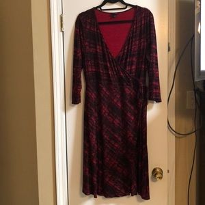 Torrid faux wrap dress
